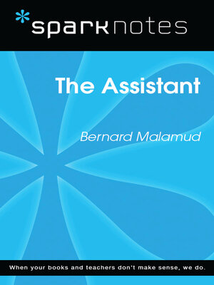 cover image of The Assistant (SparkNotes Literature Guide)